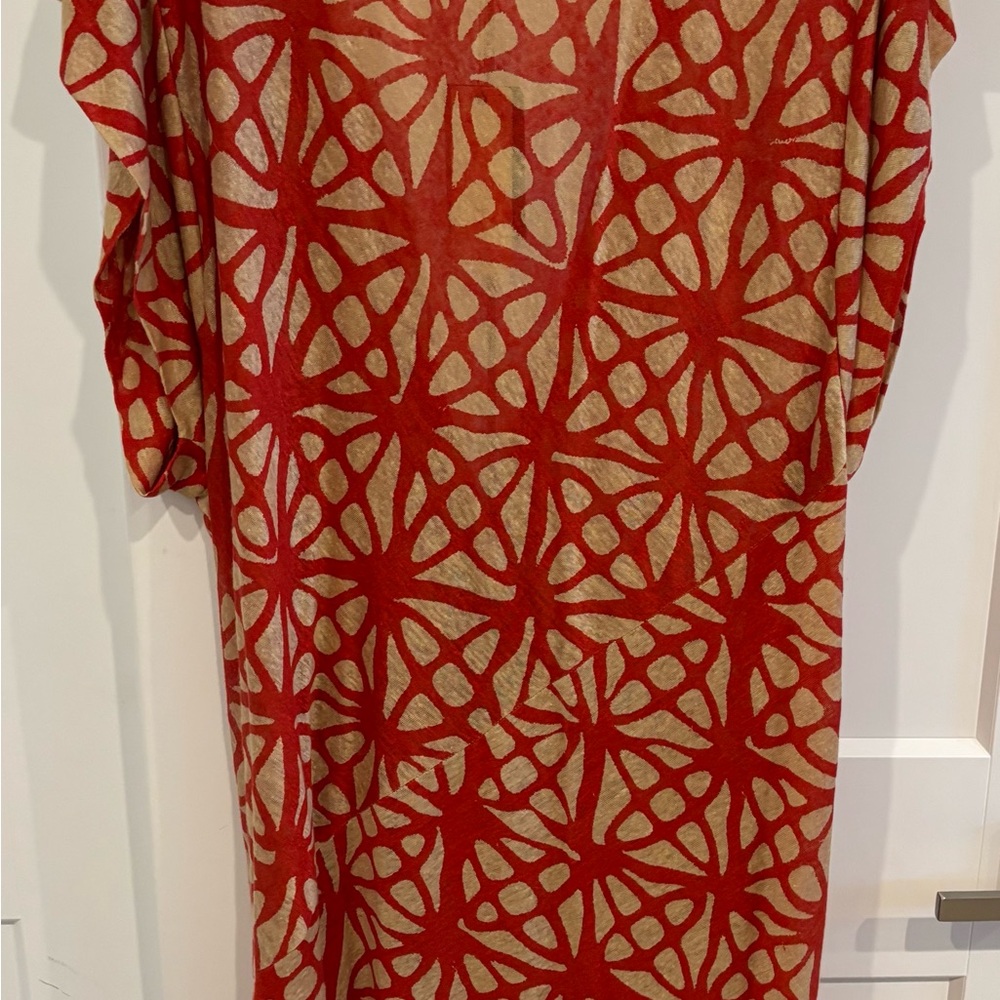 Plenty Tracy Reese Anthropologie Surplice Sack Dress. Size L missing tie belt. - Picture 4 of 4